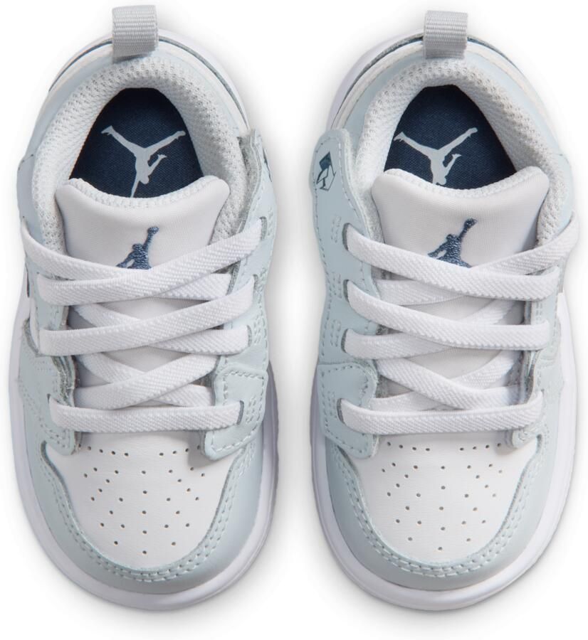 Jordan AJ1 Low Peuterschoenen Wit Mesh Synthetisch - Foto 2