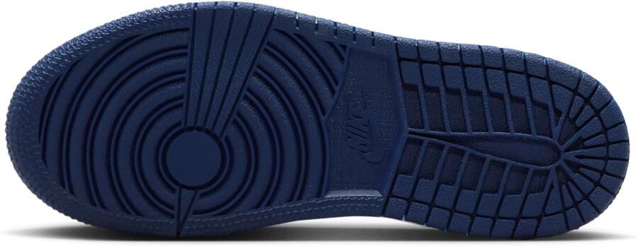 Jordan Aj1 Mid Peuterschoenen Blauw Leer - Foto 3