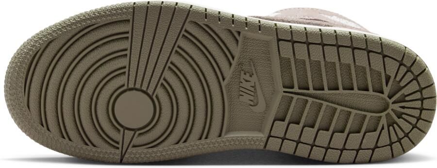 Jordan 1 Mid Kleuterschoenen Grijs - Foto 4