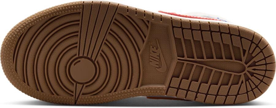 Jordan 1 Mid Kleuterschoenen Grijs - Foto 4