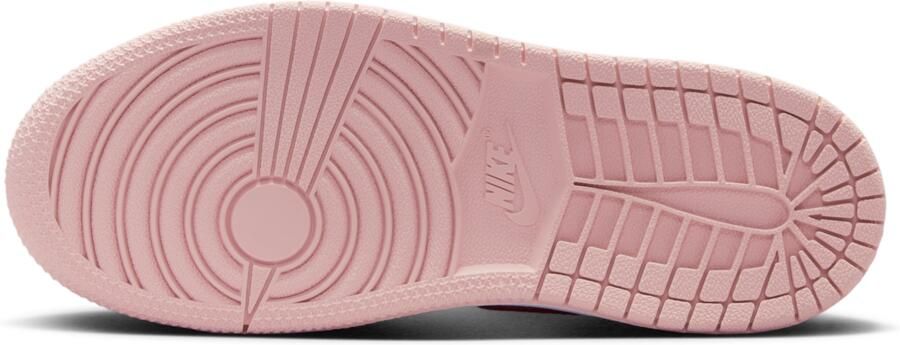 Jordan 1 Mid Peuterschoenen Roze Leer - Foto 3