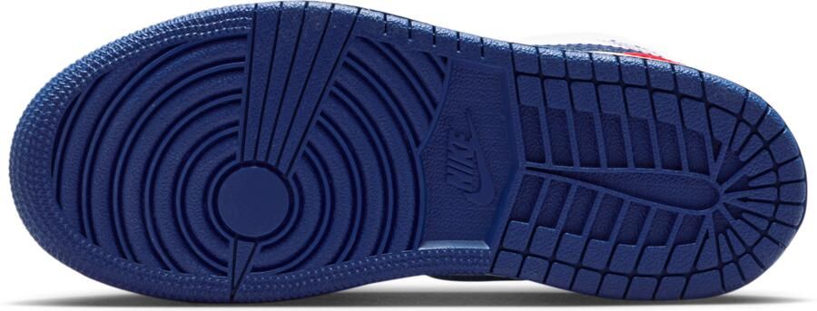 Jordan Aj1 Mid Peuterschoenen Wit Mesh Synthetisch - Foto 4