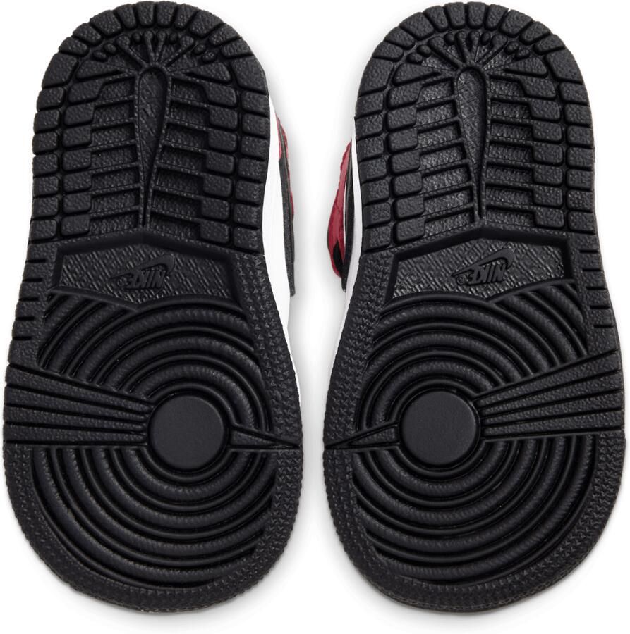 Jordan 1 Mid Schoen voor baby's peuters Zwart - Foto 2