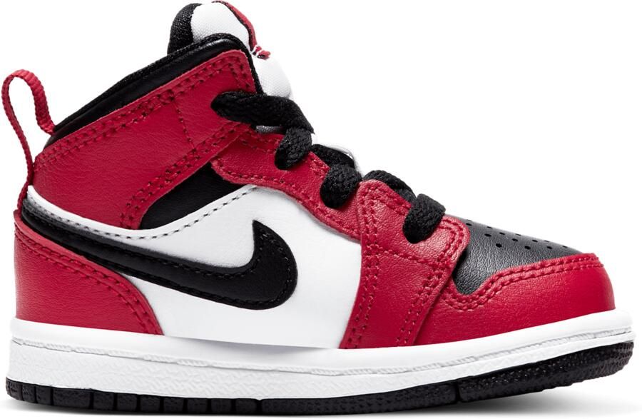 Jordan 1 Mid Schoen voor baby's peuters Zwart - Foto 4