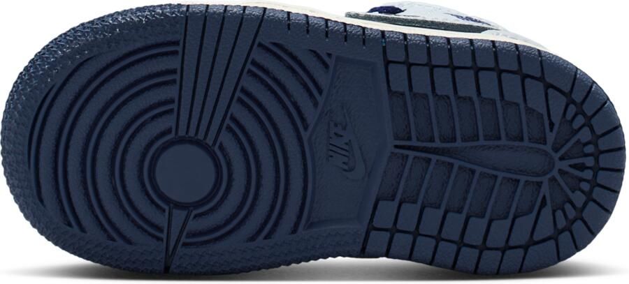 Jordan 1 Mid Schoenen voor baby's peuters Blauw - Foto 3