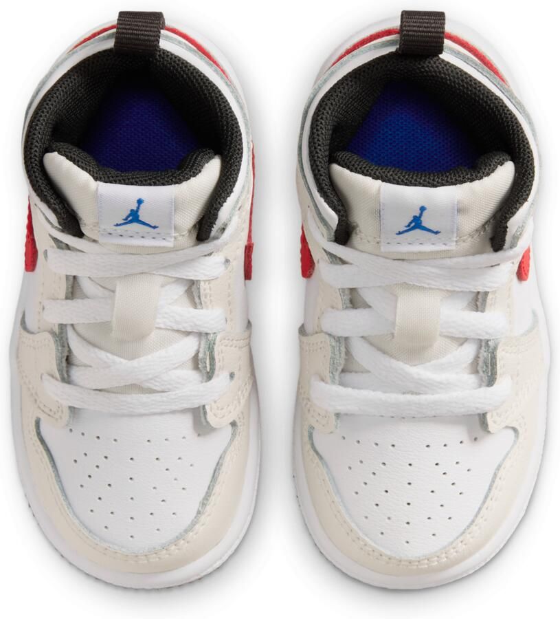 Jordan 1 Mid Schoenen voor baby's peuters Grijs - Foto 2