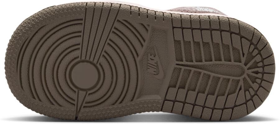 Jordan 1 Mid Schoenen voor baby's peuters Grijs - Foto 4