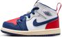 Jordan Aj1 Mid Unisex Schoenen Wit Maat: 18.5 Mesh Synthetisch Foot Locker - Thumbnail 1