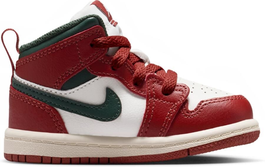 Jordan 1 Mid Schoenen voor baby's peuters Wit - Foto 2