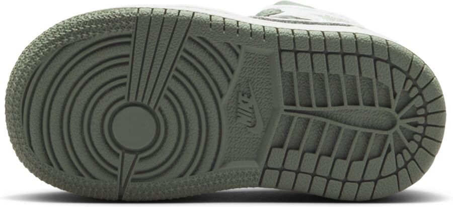 Jordan 1 Mid Schoenen voor baby's peuters Wit - Foto 4