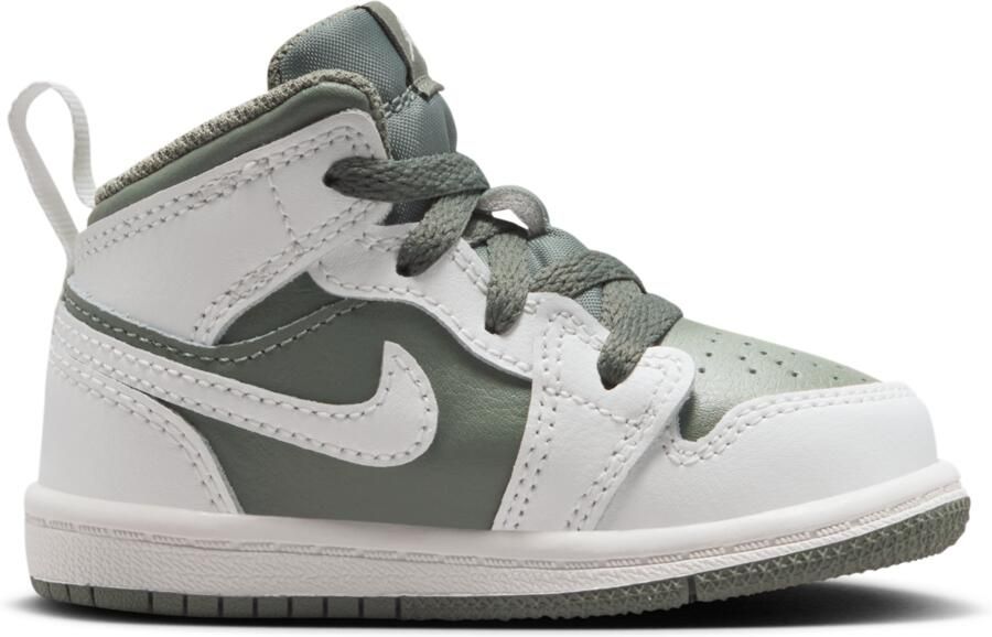 Jordan 1 Mid Schoenen voor baby's peuters Wit - Foto 3