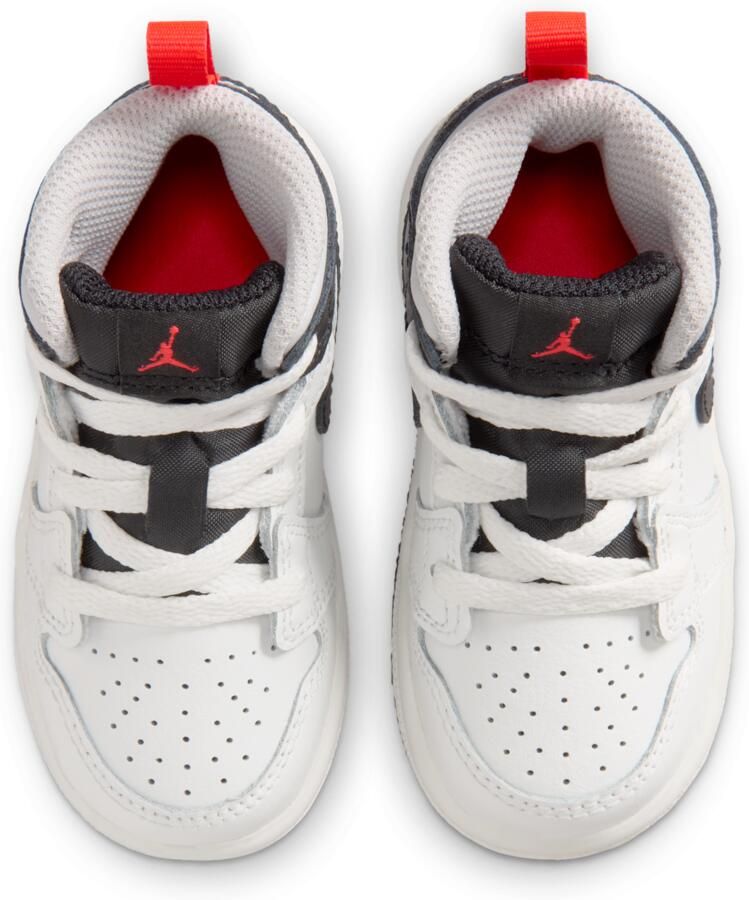 Jordan 1 Mid Schoenen voor baby's peuters Wit - Foto 2