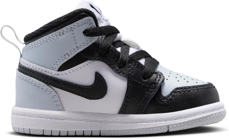 Jordan Aj1 Mid Peuterschoenen Zwart Mesh Synthetisch - Foto 3