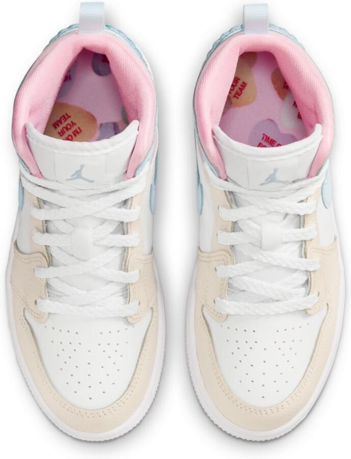 Jordan 1 Mid SE kleuterschoenen Blauw - Foto 2