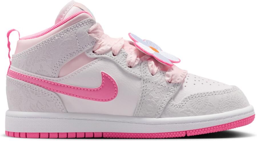 Jordan 1 Mid SE kleuterschoenen Grijs - Foto 3