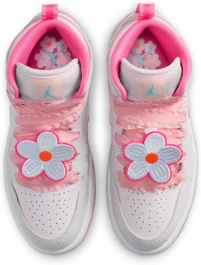 Jordan 1 Mid SE kleuterschoenen Grijs - Foto 2