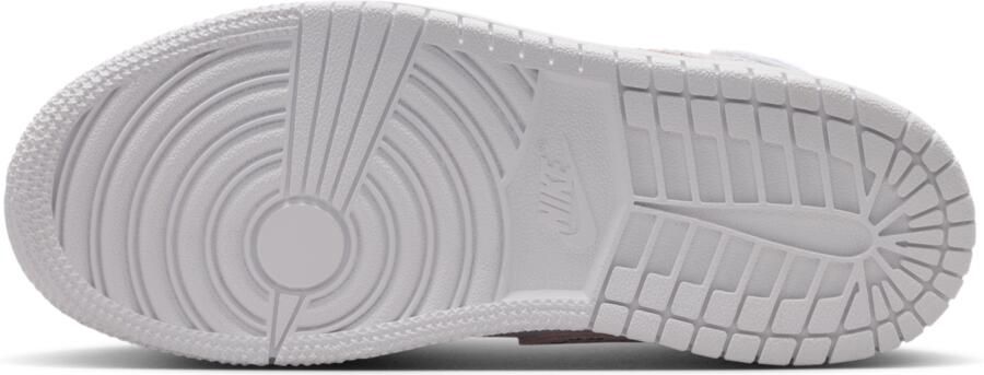 Jordan 1 Mid SE kleuterschoenen Wit - Foto 4