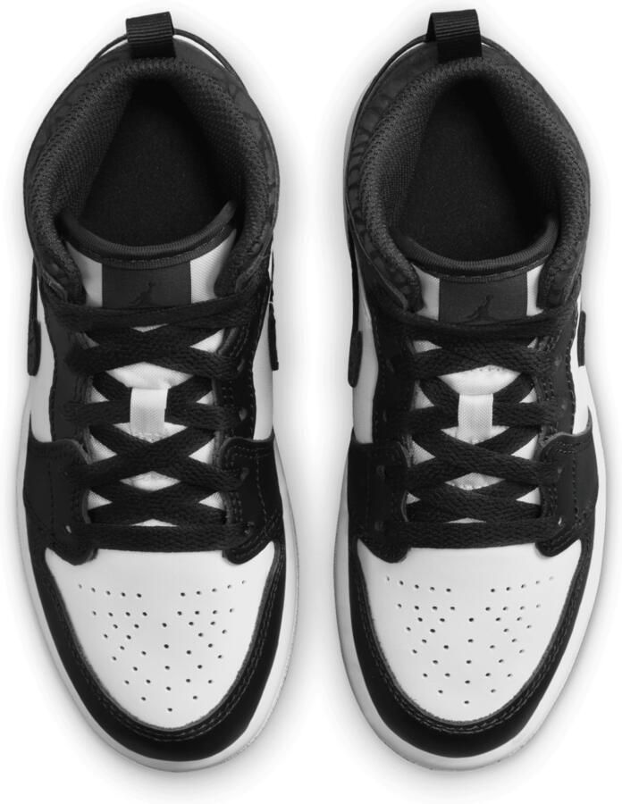 Jordan 1 Mid SE kleuterschoenen Zwart