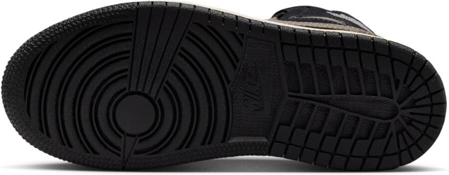 Jordan 1 Mid SE kleuterschoenen Zwart - Foto 4