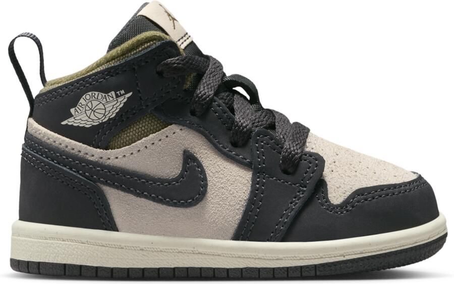 Jordan 1 Mid SE schoenen voor baby's peuters Bruin - Foto 3