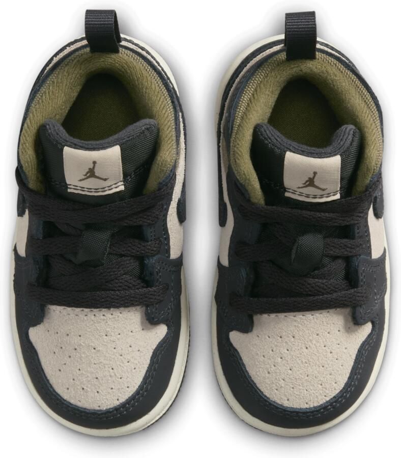 Jordan 1 Mid SE schoenen voor baby's peuters Bruin - Foto 2