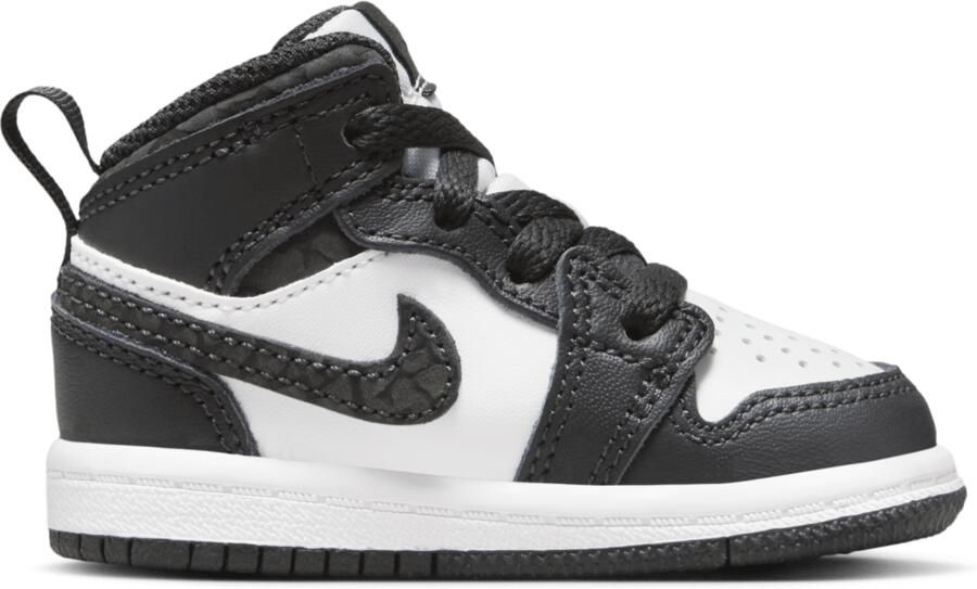 Jordan 1 Mid SE Schoenen voor baby's peuters Zwart - Foto 3