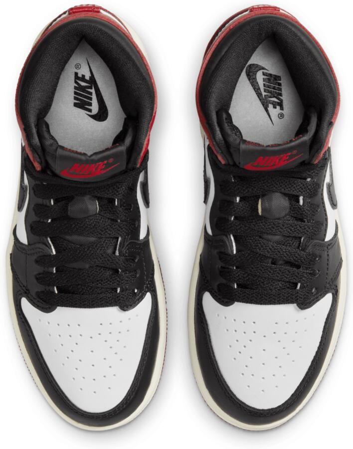 Jordan Aj1 Retro Hi Og Rmst Unisex Schoenen Zwart Maat: 29.5 Leer Foot Locker - Foto 2