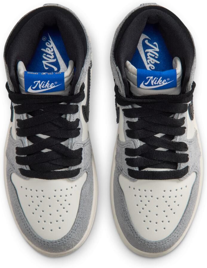 Jordan 1 Retro High OG kleuterschoenen Grijs - Foto 2