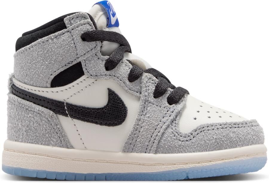 Jordan 1 Retro High OG schoenen voor baby's peuters Grijs - Foto 3