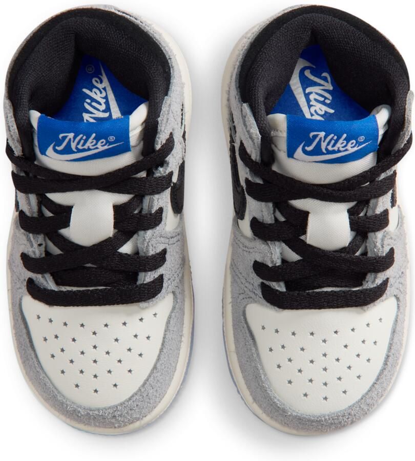 Jordan 1 Retro High OG schoenen voor baby's peuters Grijs - Foto 2