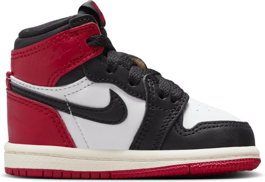 Jordan Aj1 Retro Hi Og Rmst Unisex Schoenen Zwart Maat: 23.5 Leer Foot Locker - Foto 2