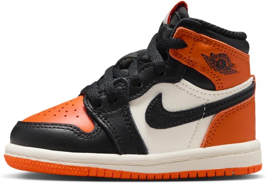 Jordan  1 Retro High OG 'Shattered Backboard' schoenen voor baby's peuters Zwart
