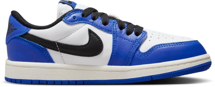 Jordan Aj1 Retro Low Og Unisex Schoenen Wit Maat: 33.5 Leer Foot Locker - Foto 3