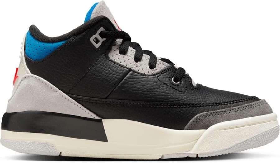 Jordan Aj3 Retro Unisex Schoenen Zwart Maat: 29.5 Leer Foot Locker - Foto 3