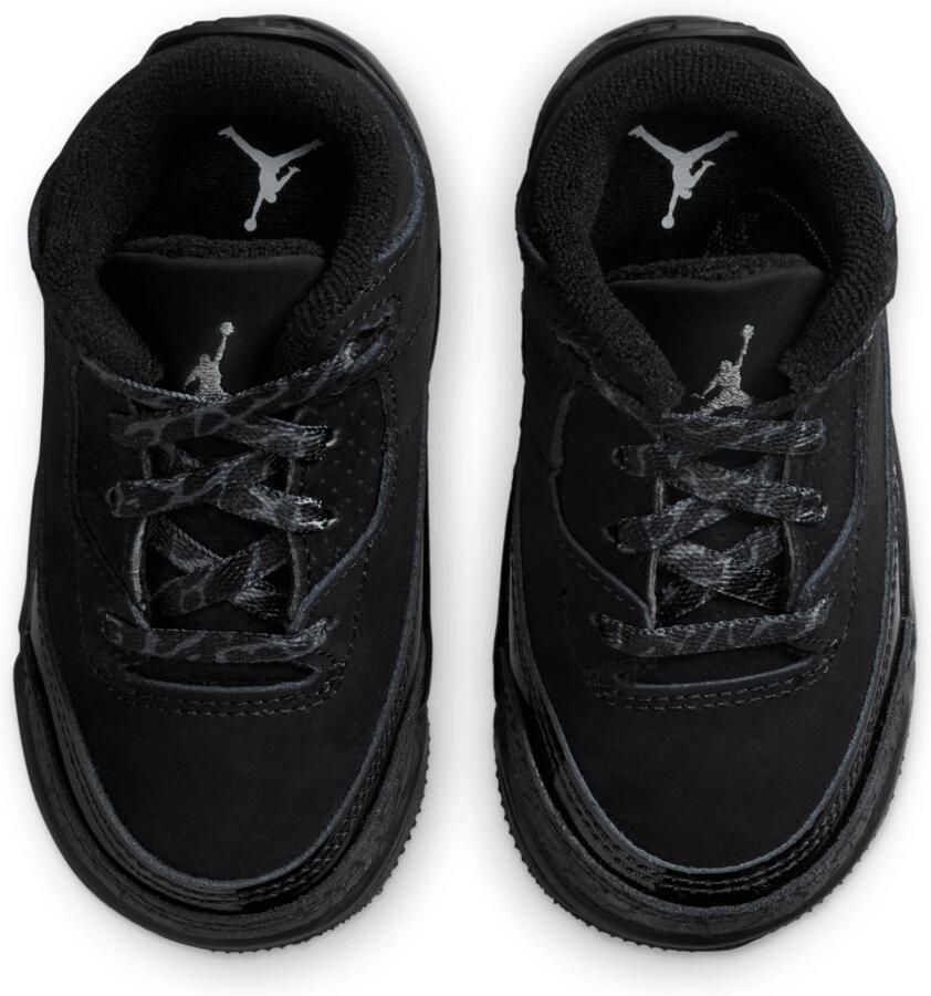 Jordan 3 Retro 'Black Cat' schoenen voor baby's peuters Zwart - Foto 2