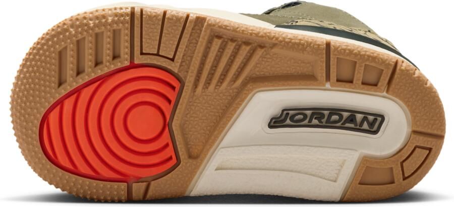 Jordan 3 Retro 'Medium Olive' schoenen voor baby's peuters Groen - Foto 3
