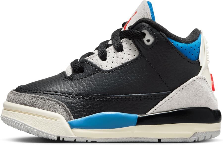 Jordan Aj3 Retro Unisex Schoenen Zwart Maat: 23.5 Leer Foot Locker