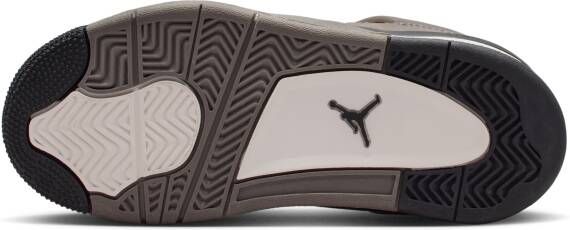 Jordan  4 Retro 'Cave Stone and Black' kleuterschoenen Grijs - Foto 4