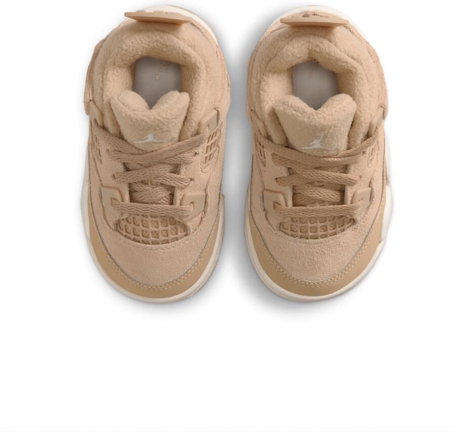 Jordan  4 Retro schoenen voor baby's peuters Bruin
