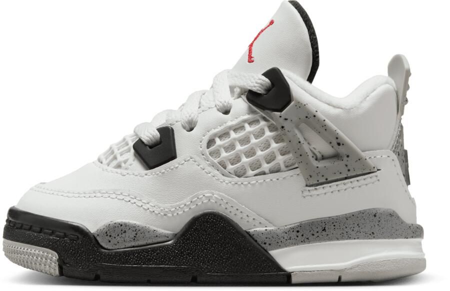 Jordan  4 Retro 'White Ce t' schoenen voor baby's peuters Wit