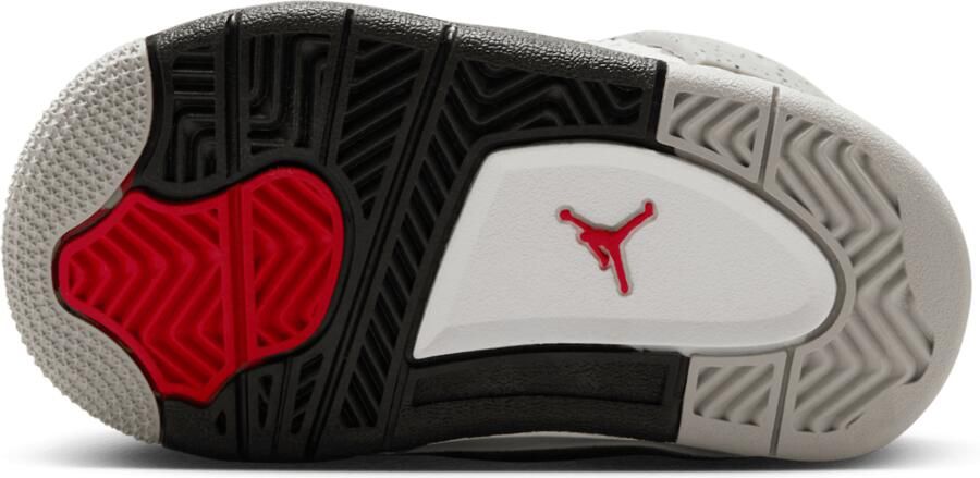 Jordan  4 Retro 'White Ce t' schoenen voor baby's peuters Wit - Foto 4