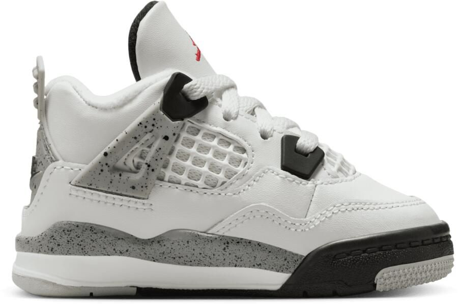 Jordan  4 Retro 'White Ce t' schoenen voor baby's peuters Wit - Foto 3