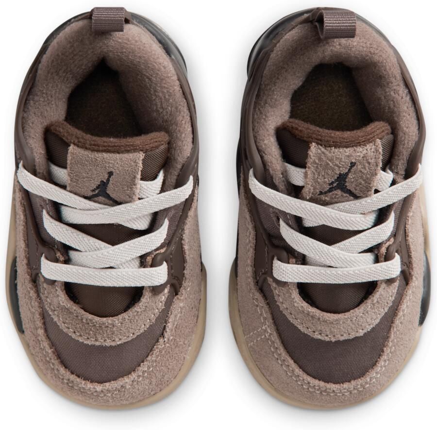Jordan 4 RM schoenen voor baby's peuters Bruin