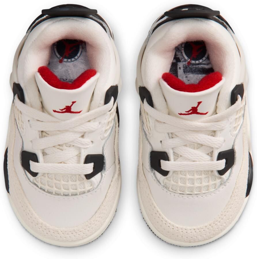 Jordan  4 Retro 'Flight Club' babyschoenen schoenen voor peuters Wit - Foto 2