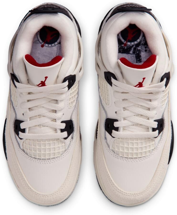 Jordan  4 Retro 'Flight Club' schoenen voor kids Wit - Foto 2