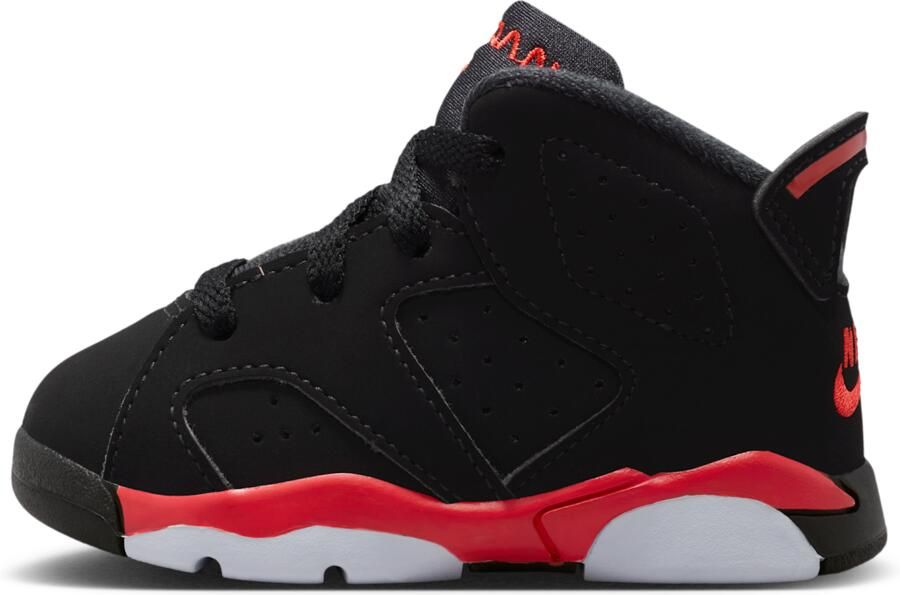 Jordan  6 Retro 'Infrared Sales ' schoenen voor baby's peuters Zwart