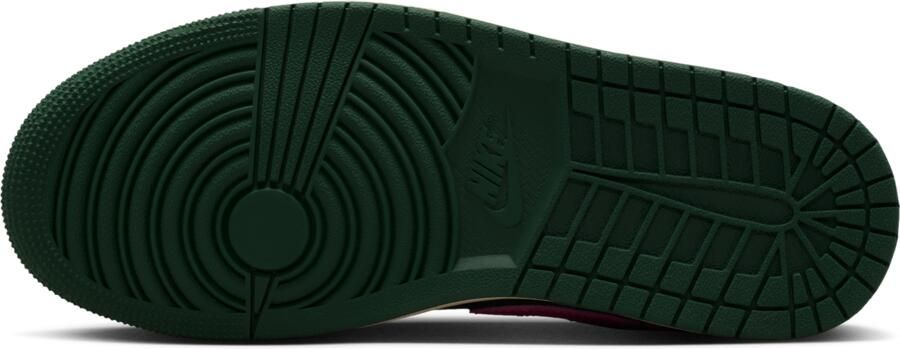 Jordan 1 Low Sneakers Dames Groen Mesh Synthetisch - Foto 4