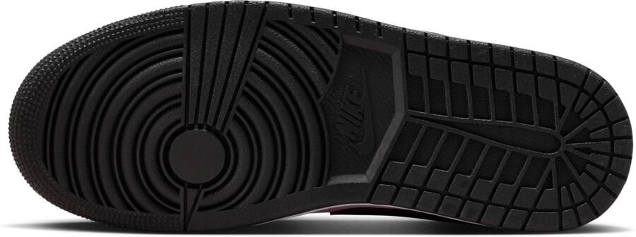 Jordan 1 Low Sneakers Dames Rood Mesh Synthetisch - Foto 4