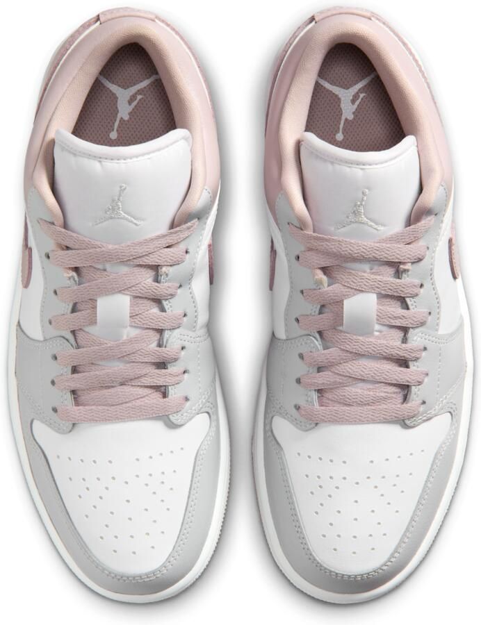 Jordan AJ1 Low Sneakers Dames Roze Mesh Synthetisch - Foto 2