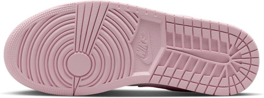 Jordan AJ1 Low Sneakers Dames Rood Mesh Synthetisch - Foto 4